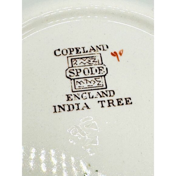 Copeland Spode India Indian Tree Rust Fruit Sauce Bowl 5.25 inch Lot of 2 - Picture 5 of 7